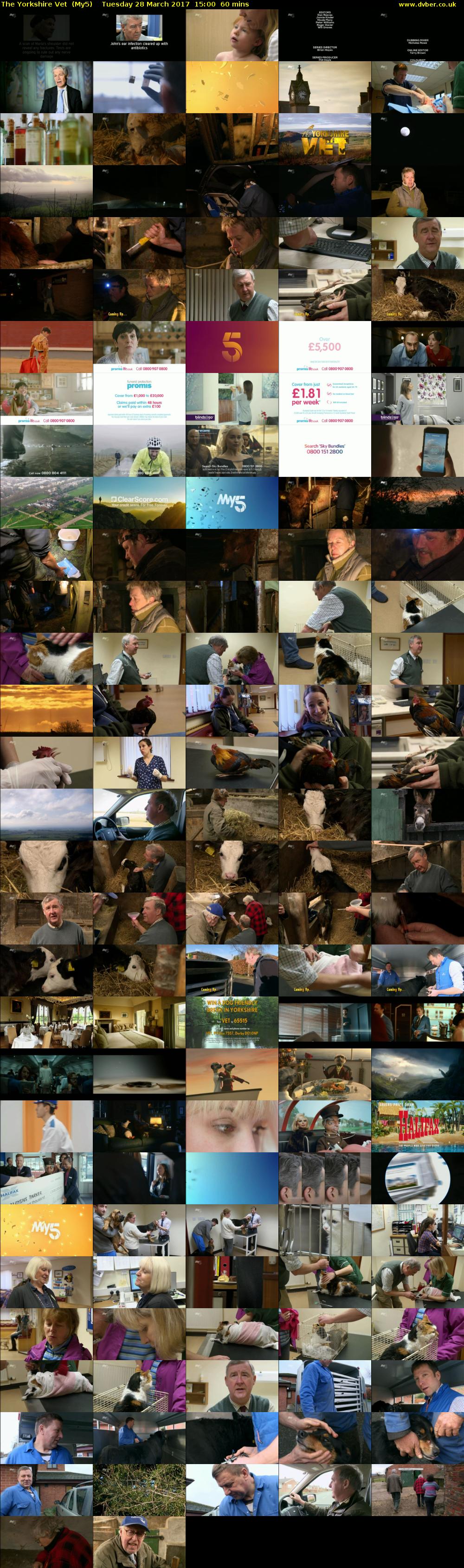 The Yorkshire Vet  (My5) Tuesday 28 March 2017 15:00 - 16:00