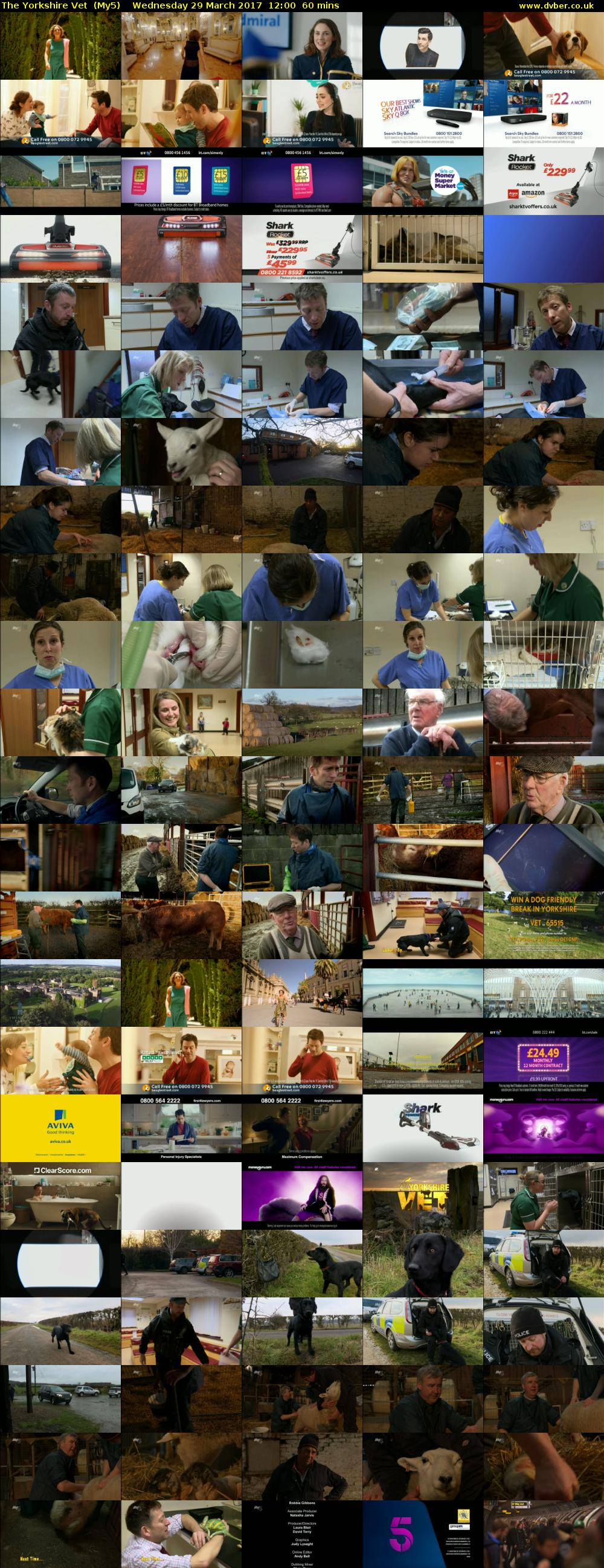 The Yorkshire Vet  (My5) Wednesday 29 March 2017 12:00 - 13:00