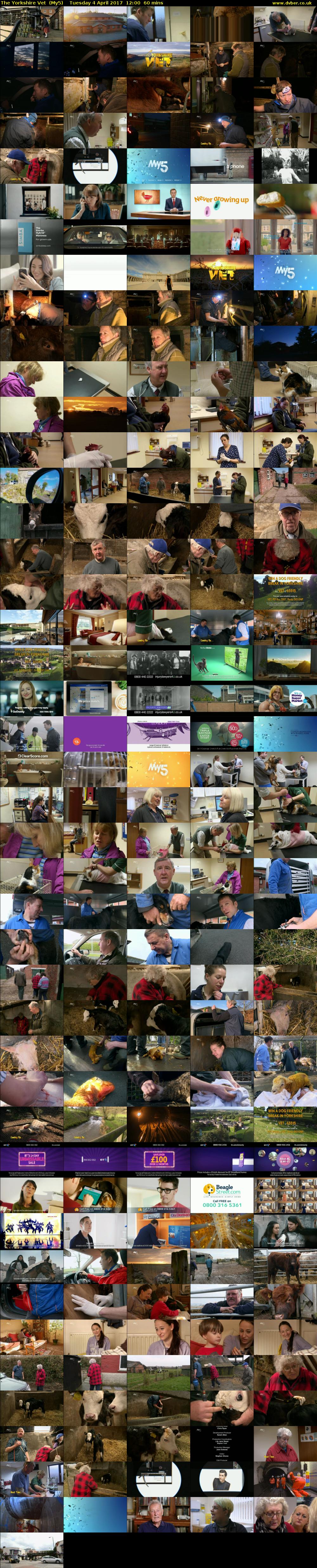 The Yorkshire Vet  (My5) Tuesday 4 April 2017 12:00 - 13:00