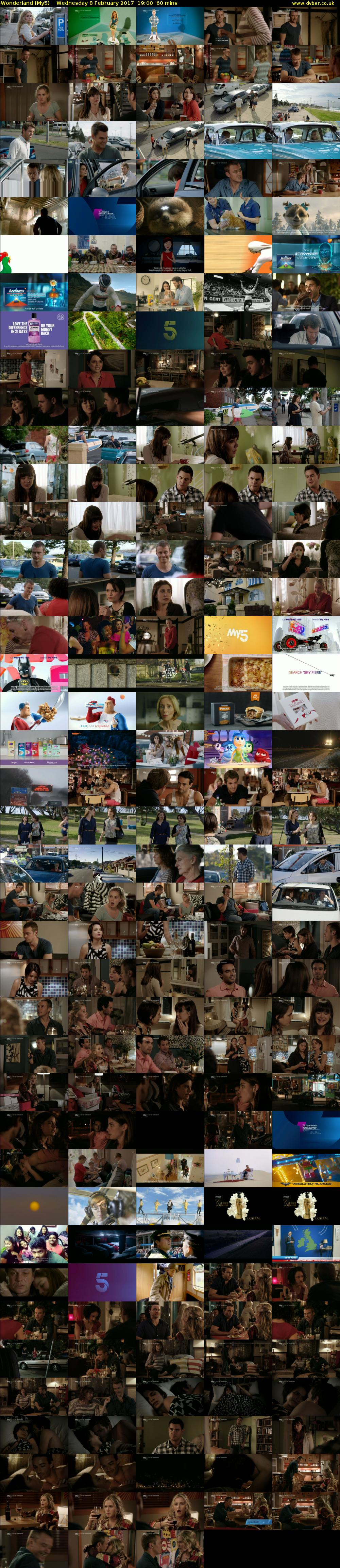 Wonderland (My5) Wednesday 8 February 2017 19:00 - 20:00