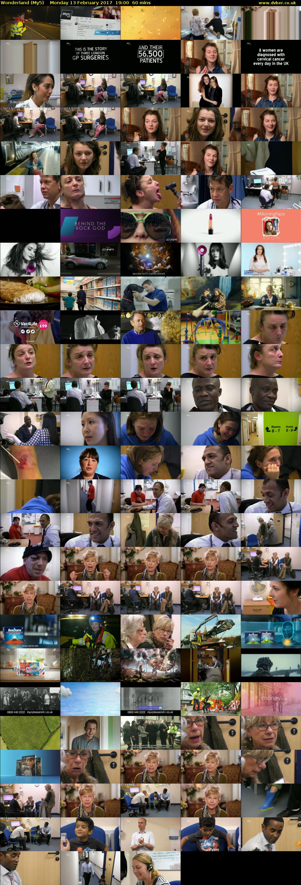 Wonderland (My5) Monday 13 February 2017 19:00 - 20:00