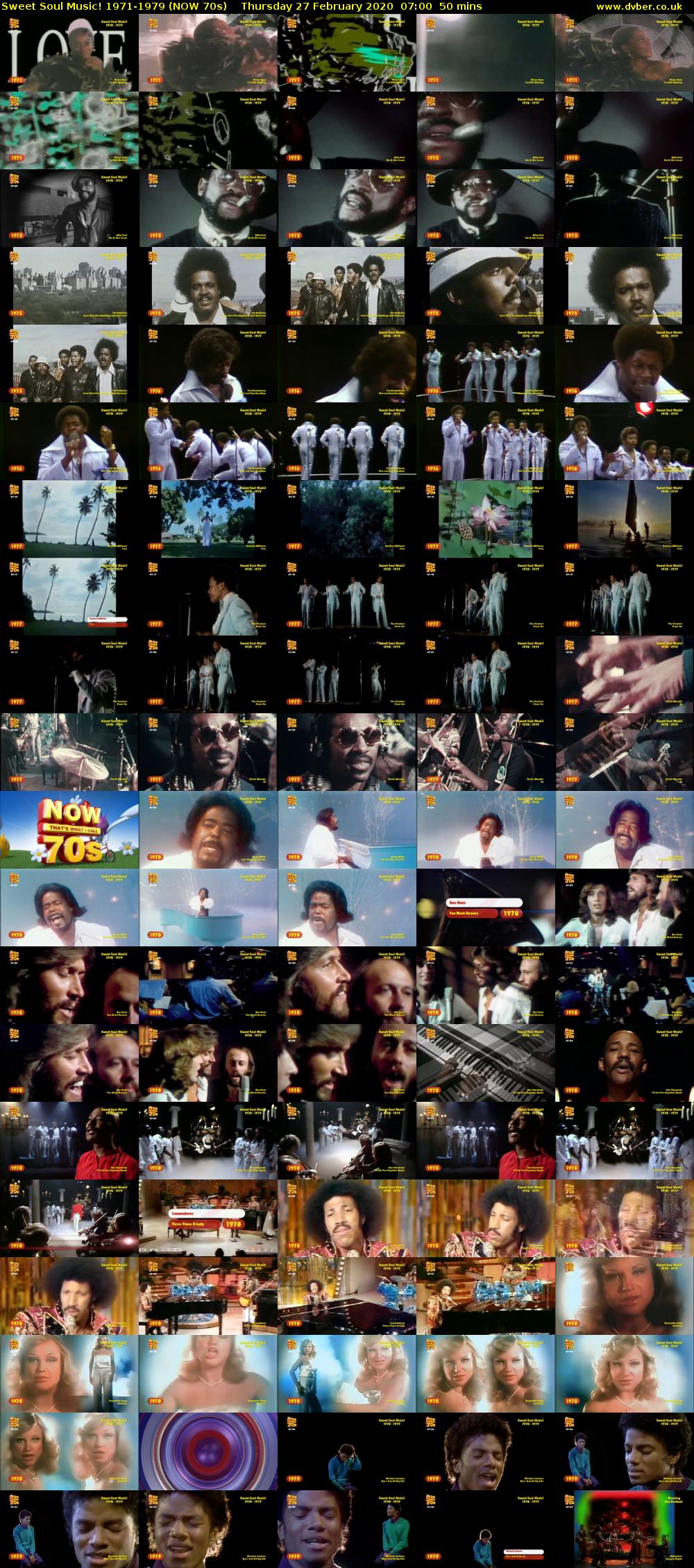 Sweet Soul Music! 1971-1979 (NOW 70s) Thursday 27 February 2020 07:00 - 07:50