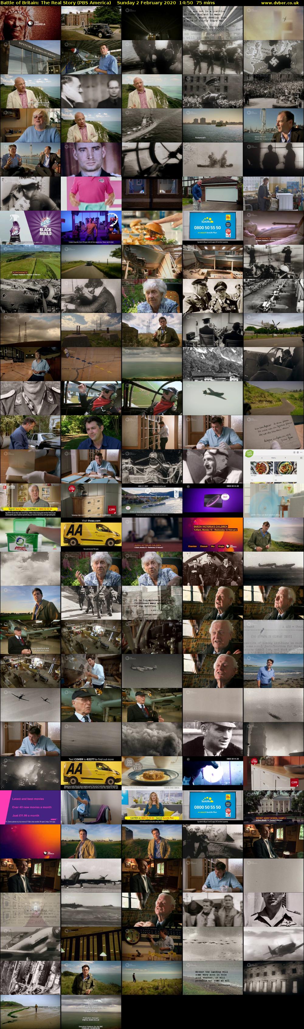 Battle of Britain: The Real Story (PBS America) Sunday 2 February 2020 14:50 - 16:05