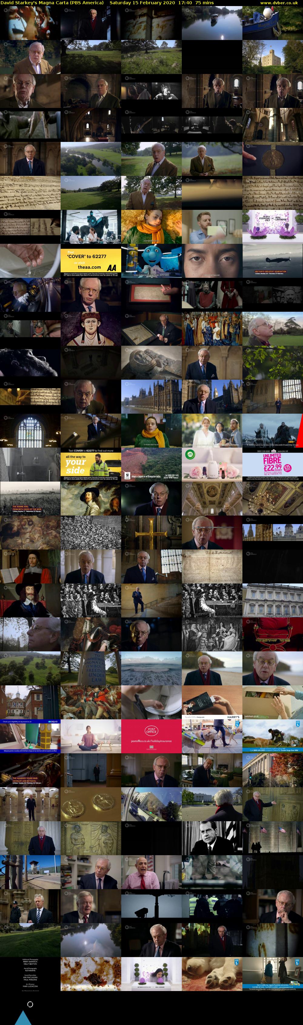 David Starkey's Magna Carta (PBS America) Saturday 15 February 2020 17:40 - 18:55