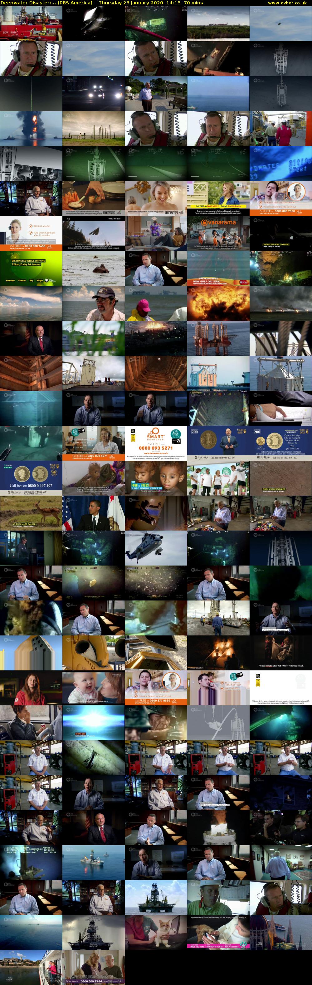 Deepwater Disaster:... (PBS America) Thursday 23 January 2020 14:15 - 15:25
