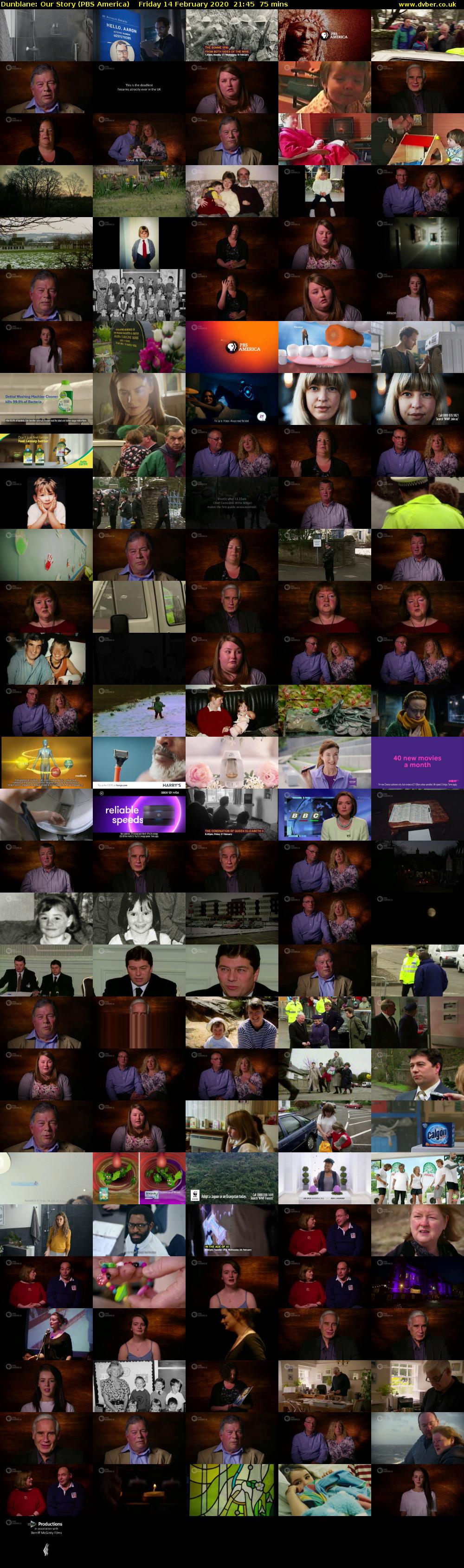 Dunblane: Our Story (PBS America) Friday 14 February 2020 21:45 - 23:00