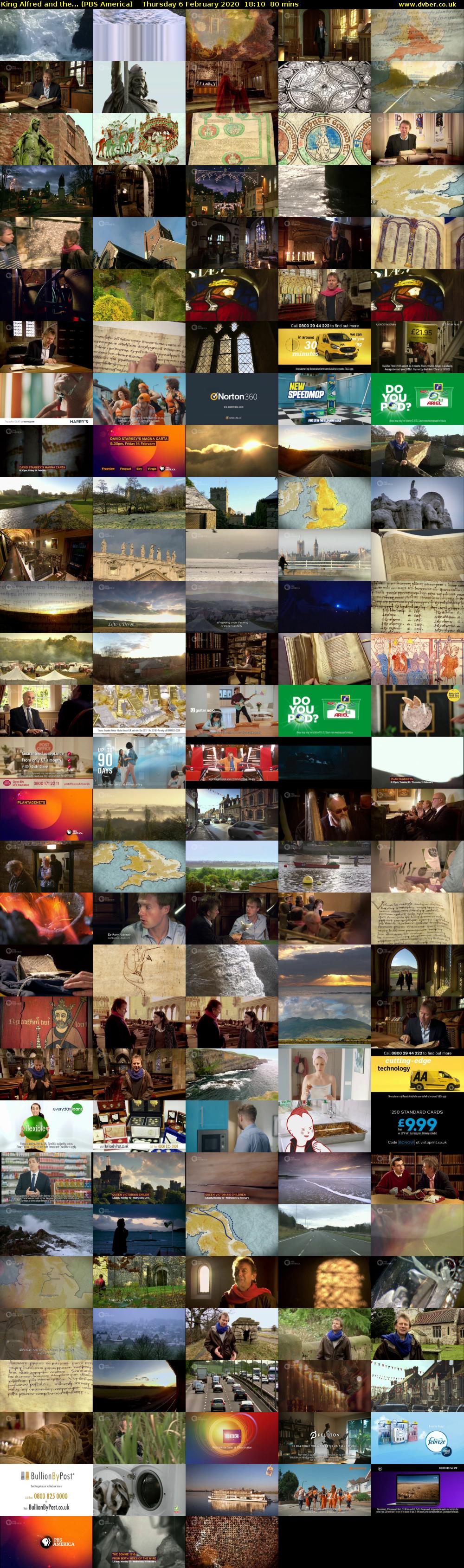 King Alfred and the... (PBS America) Thursday 6 February 2020 18:10 - 19:30