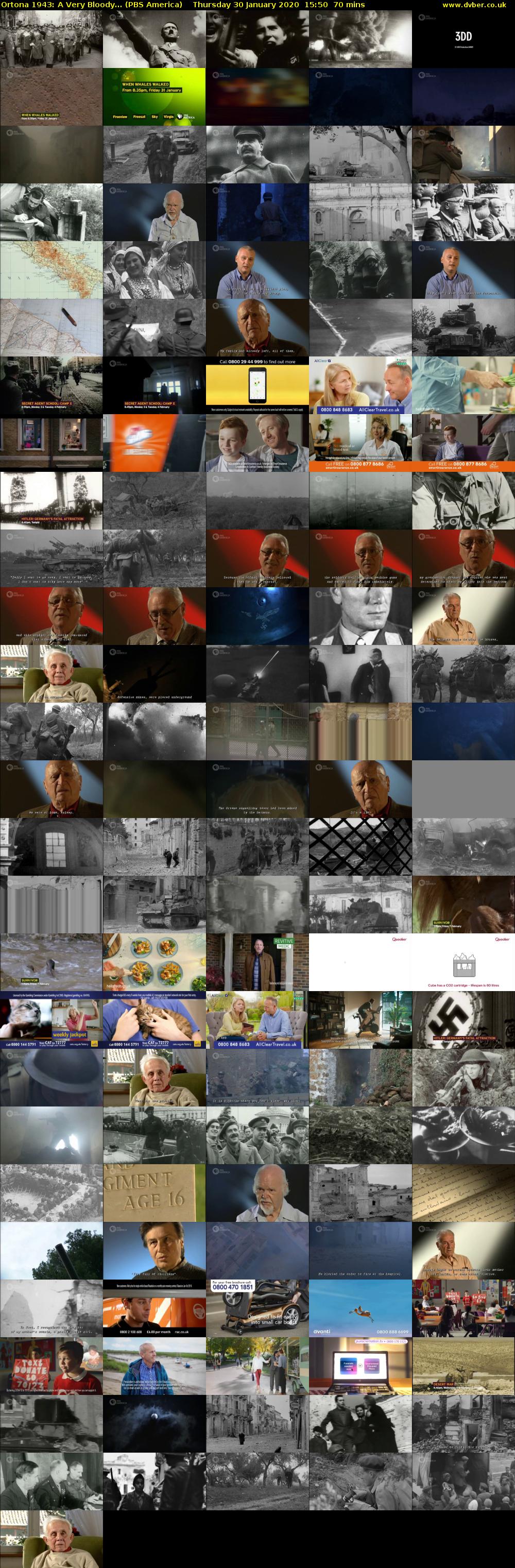 Ortona 1943: A Very Bloody... (PBS America) Thursday 30 January 2020 15:50 - 17:00