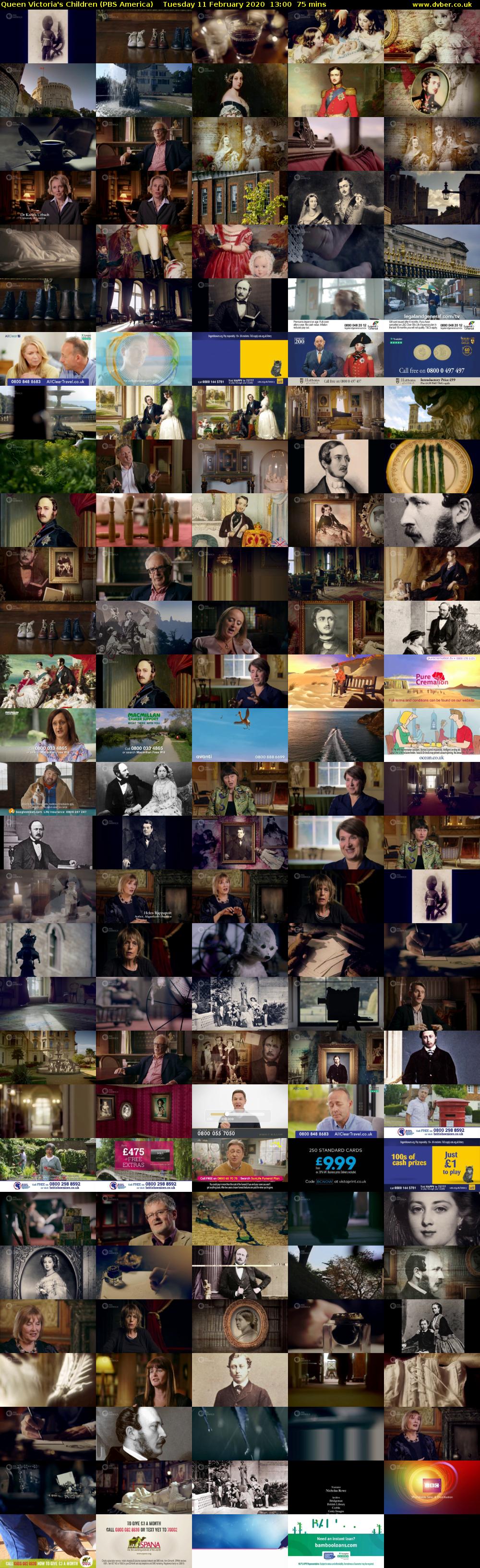 Queen Victoria's Children (PBS America) Tuesday 11 February 2020 13:00 - 14:15