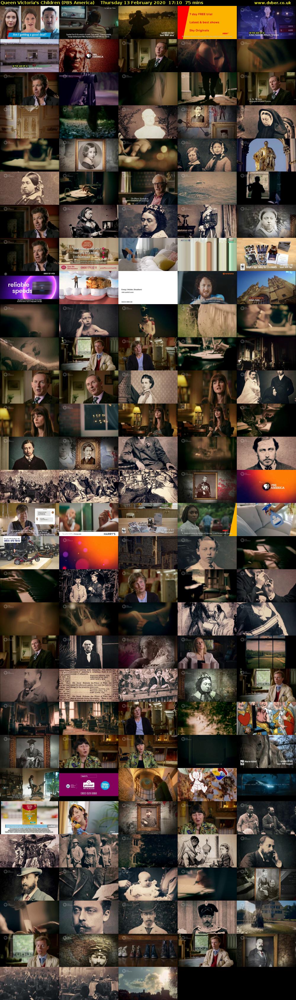 Queen Victoria's Children (PBS America) Thursday 13 February 2020 17:10 - 18:25