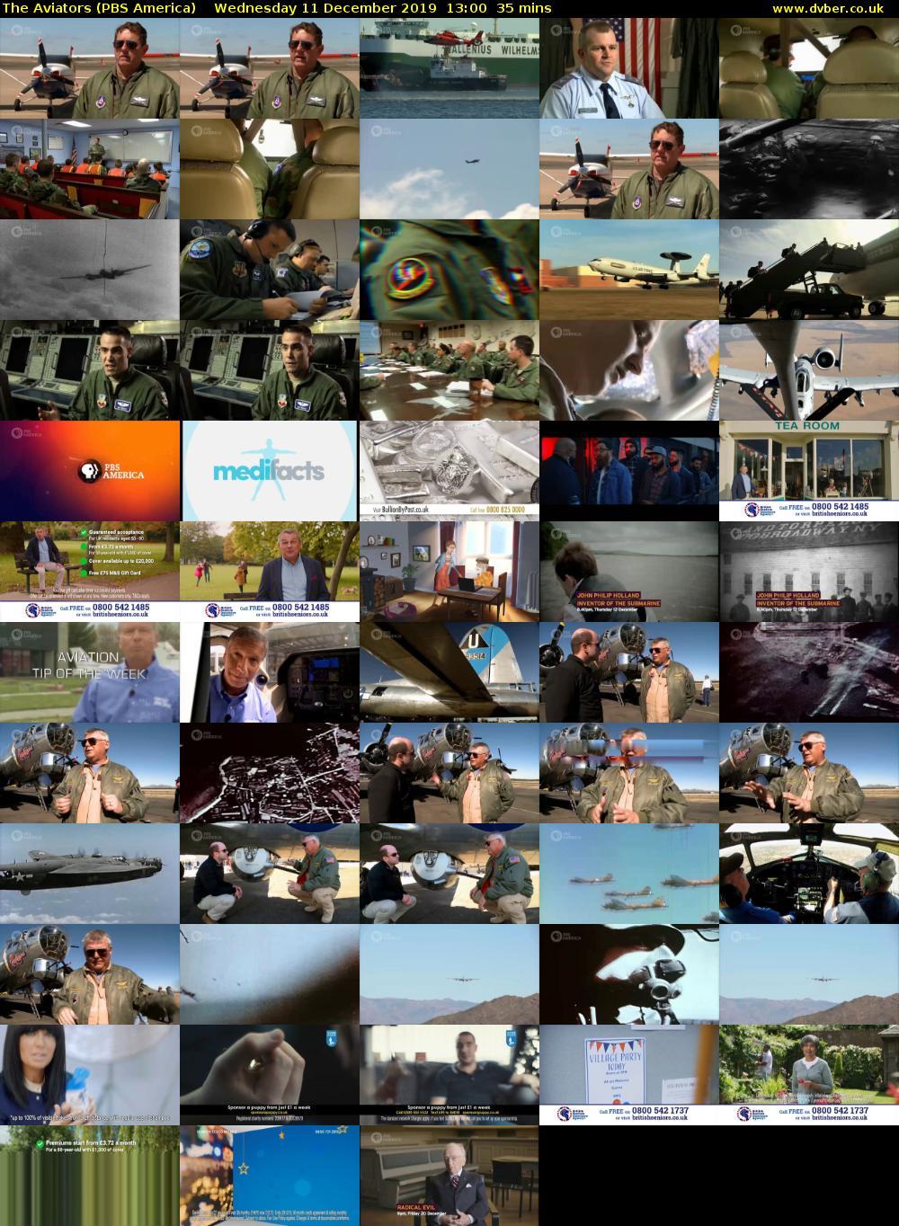 The Aviators (PBS America) Wednesday 11 December 2019 13:00 - 13:35