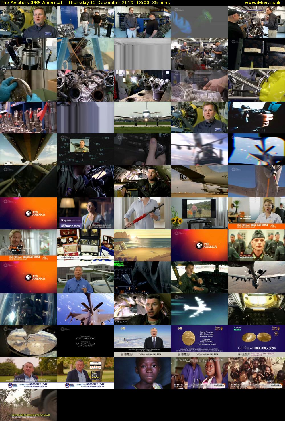 The Aviators (PBS America) Thursday 12 December 2019 13:00 - 13:35
