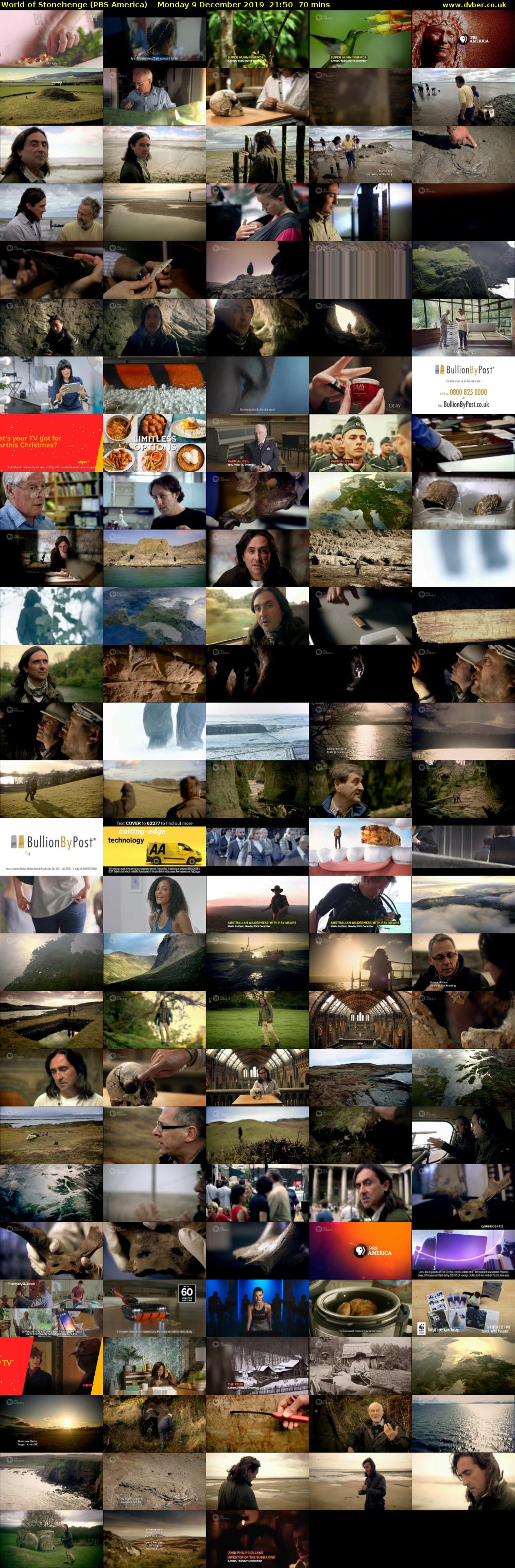 World of Stonehenge (PBS America) Monday 9 December 2019 21:50 - 23:00
