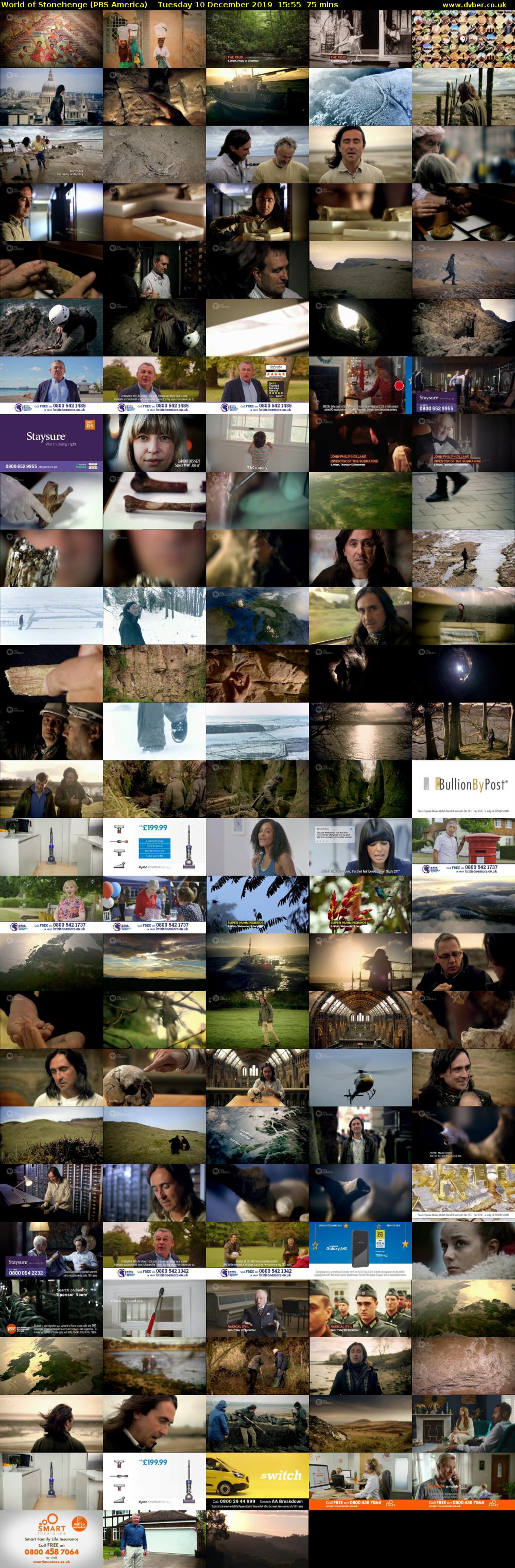 World of Stonehenge (PBS America) Tuesday 10 December 2019 15:55 - 17:10