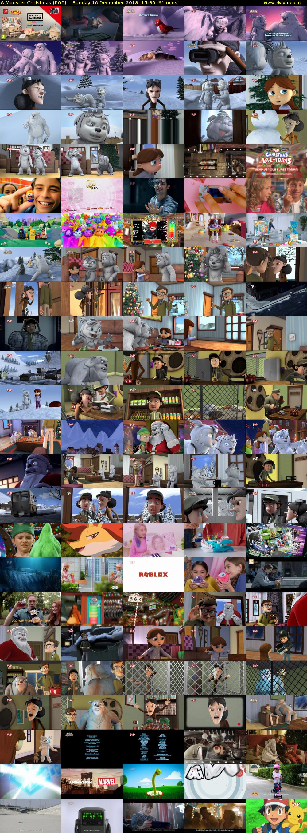 A Monster Christmas (POP) Sunday 16 December 2018 15:30 - 16:31