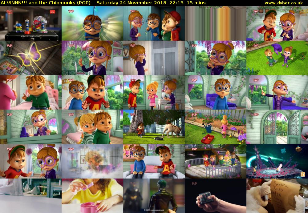 ALVINNN!!! and the Chipmunks (POP) Saturday 24 November 2018 22:15 - 22:30