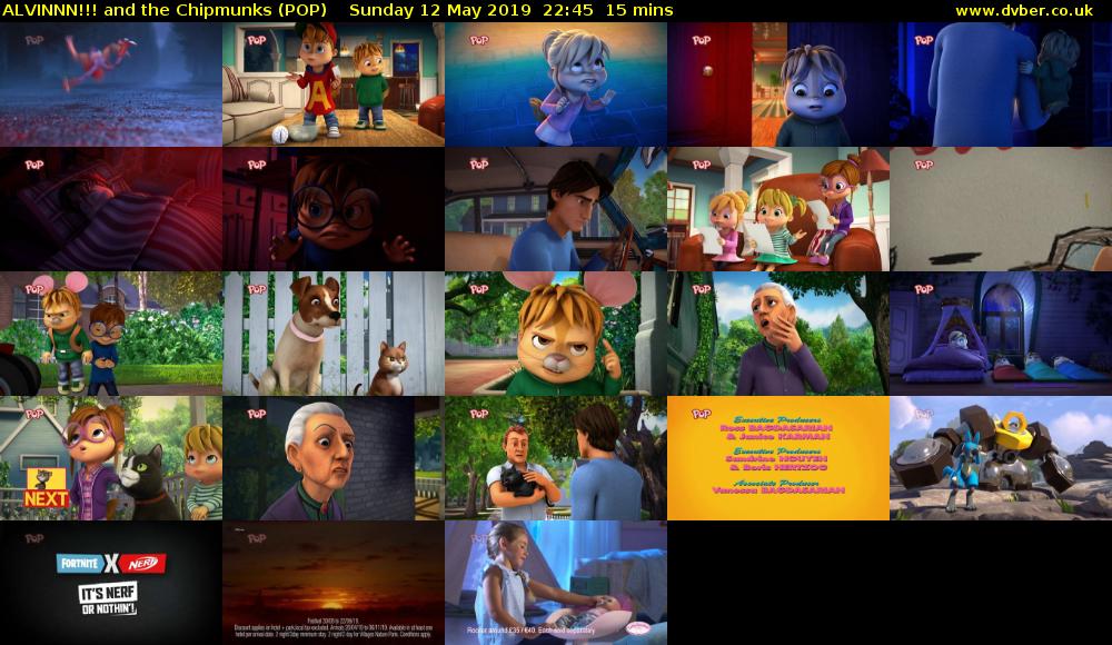 ALVINNN!!! and the Chipmunks (POP) Sunday 12 May 2019 22:45 - 23:00