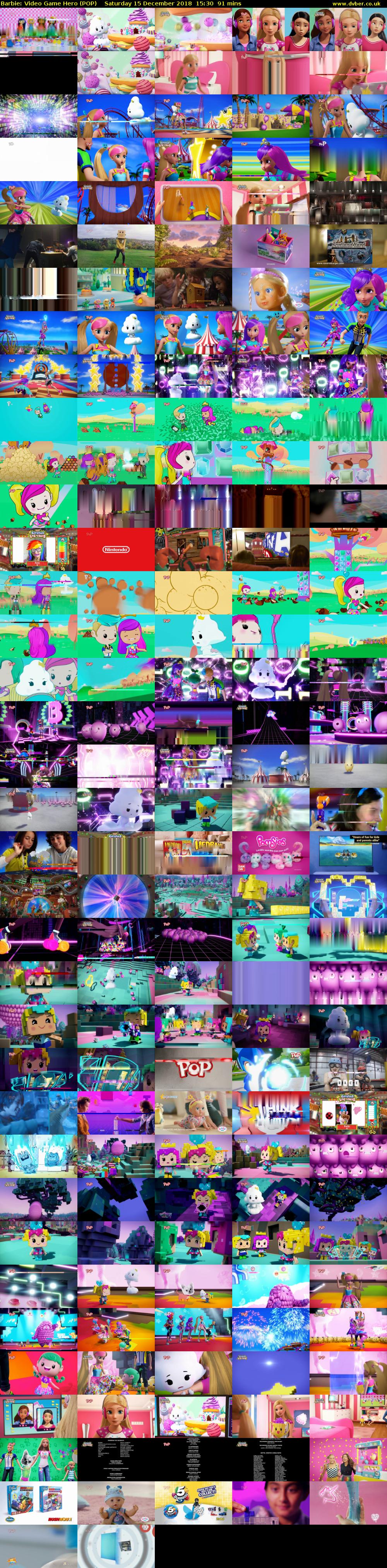 Barbie: Video Game Hero (POP) Saturday 15 December 2018 15:30 - 17:01