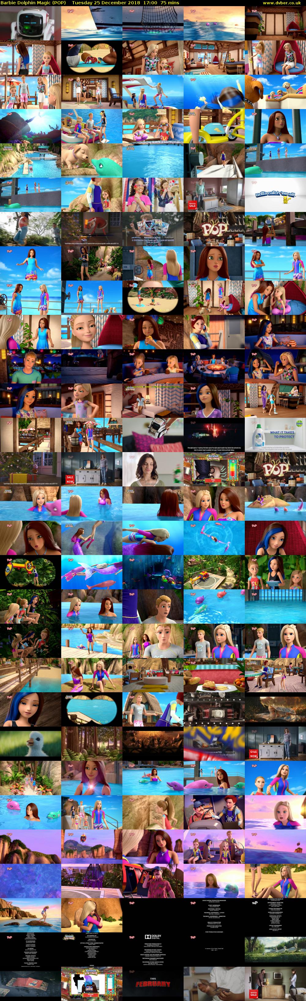 Barbie Dolphin Magic (POP) Tuesday 25 December 2018 17:00 - 18:15
