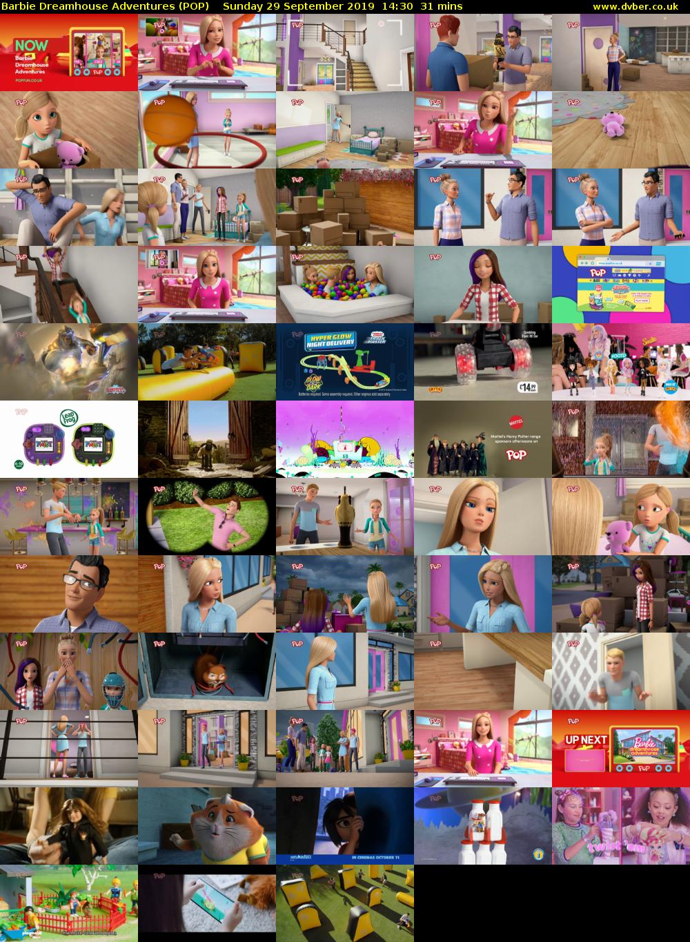 Barbie Dreamhouse Adventures (POP) Sunday 29 September 2019 14:30 - 15:01