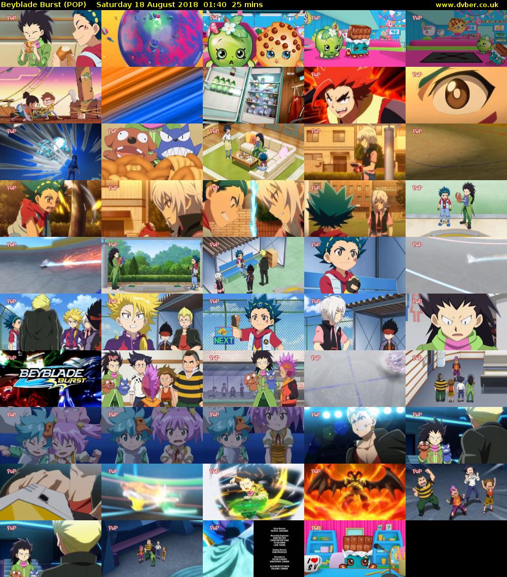 Beyblade Burst (POP) Saturday 18 August 2018 01:40 - 02:05