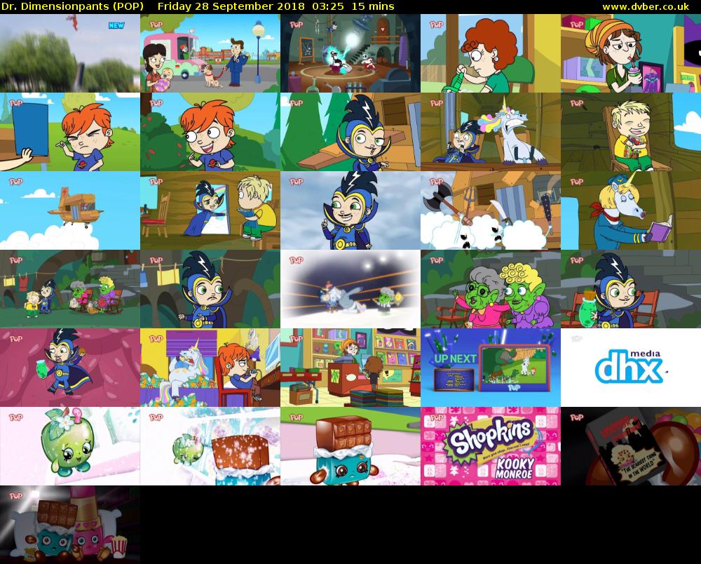 Dr. Dimensionpants (POP) Friday 28 September 2018 03:25 - 03:40