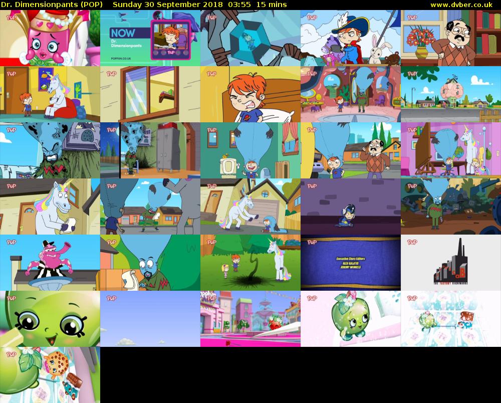 Dr. Dimensionpants (POP) Sunday 30 September 2018 03:55 - 04:10