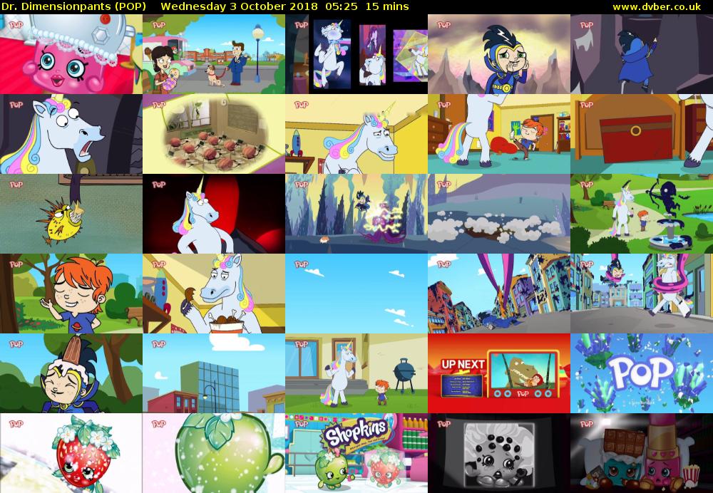 Dr. Dimensionpants (POP) Wednesday 3 October 2018 05:25 - 05:40