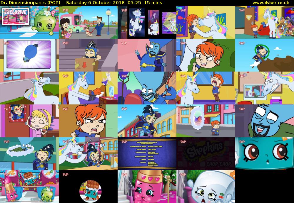 Dr. Dimensionpants (POP) Saturday 6 October 2018 05:25 - 05:40