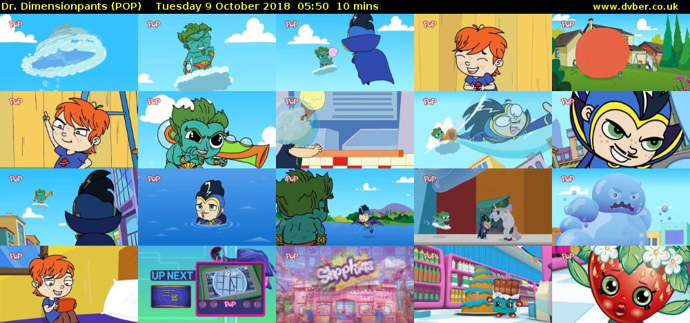 Dr. Dimensionpants (POP) Tuesday 9 October 2018 05:50 - 06:00