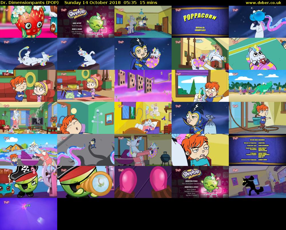 Dr. Dimensionpants (POP) Sunday 14 October 2018 05:35 - 05:50