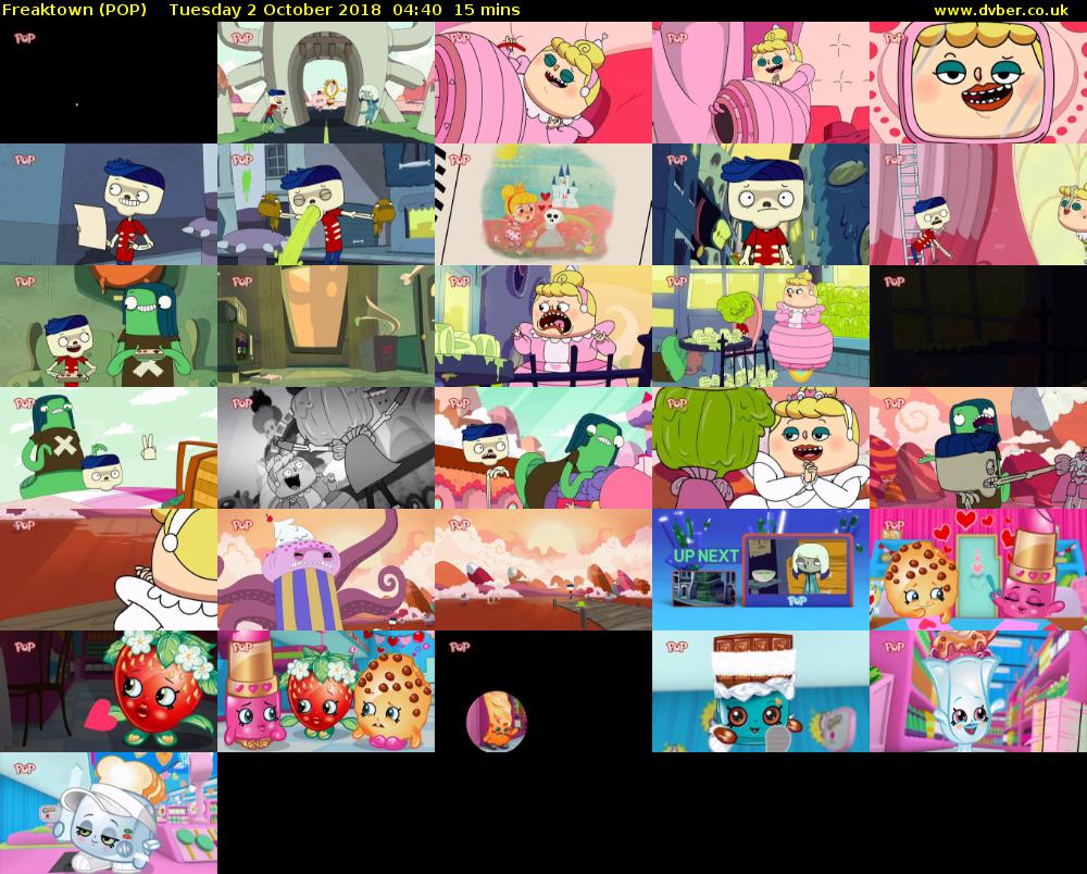Freaktown (POP) Tuesday 2 October 2018 04:40 - 04:55