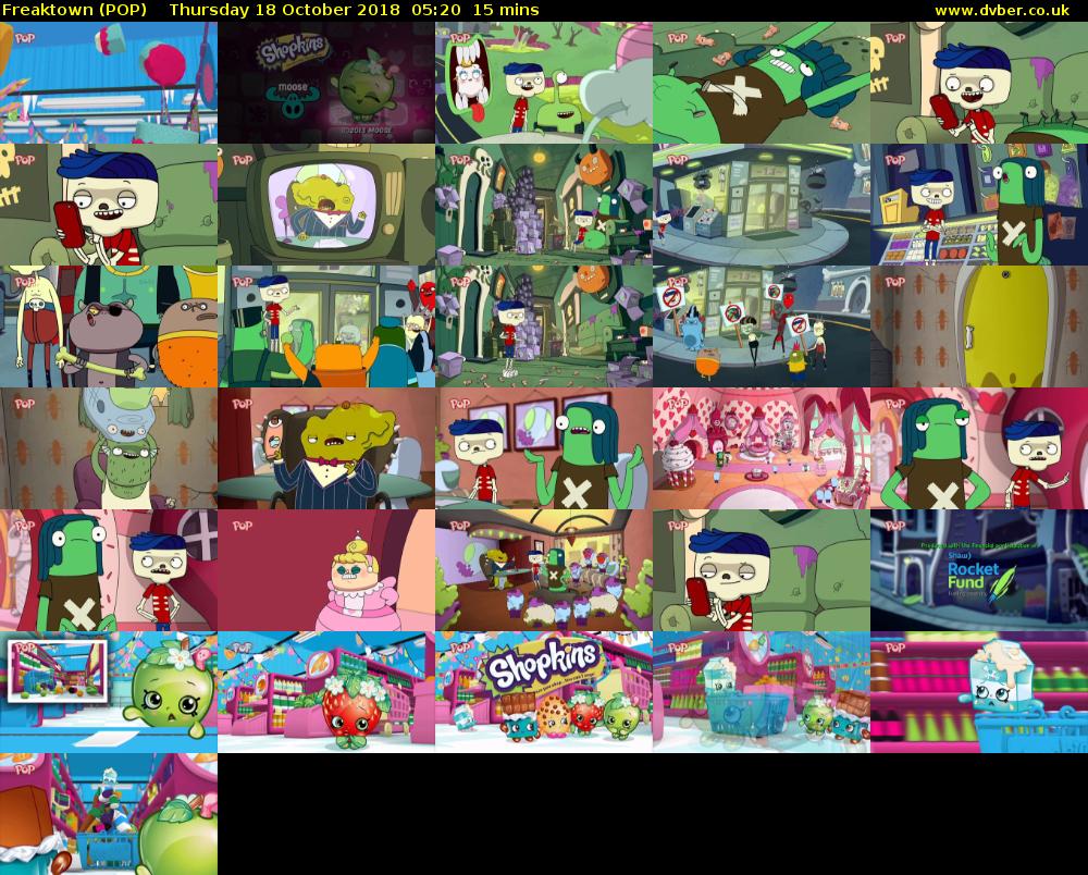 Freaktown (POP) Thursday 18 October 2018 05:20 - 05:35