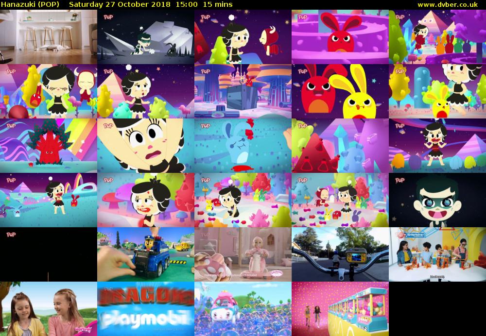 Hanazuki (POP) Saturday 27 October 2018 15:00 - 15:15