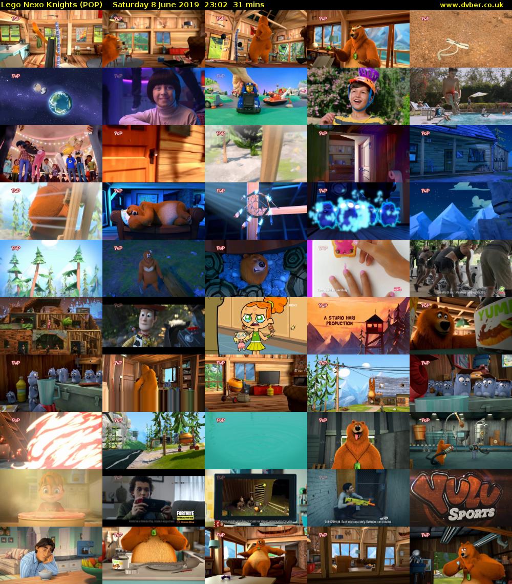 Lego Nexo Knights (POP) Saturday 8 June 2019 23:02 - 23:33