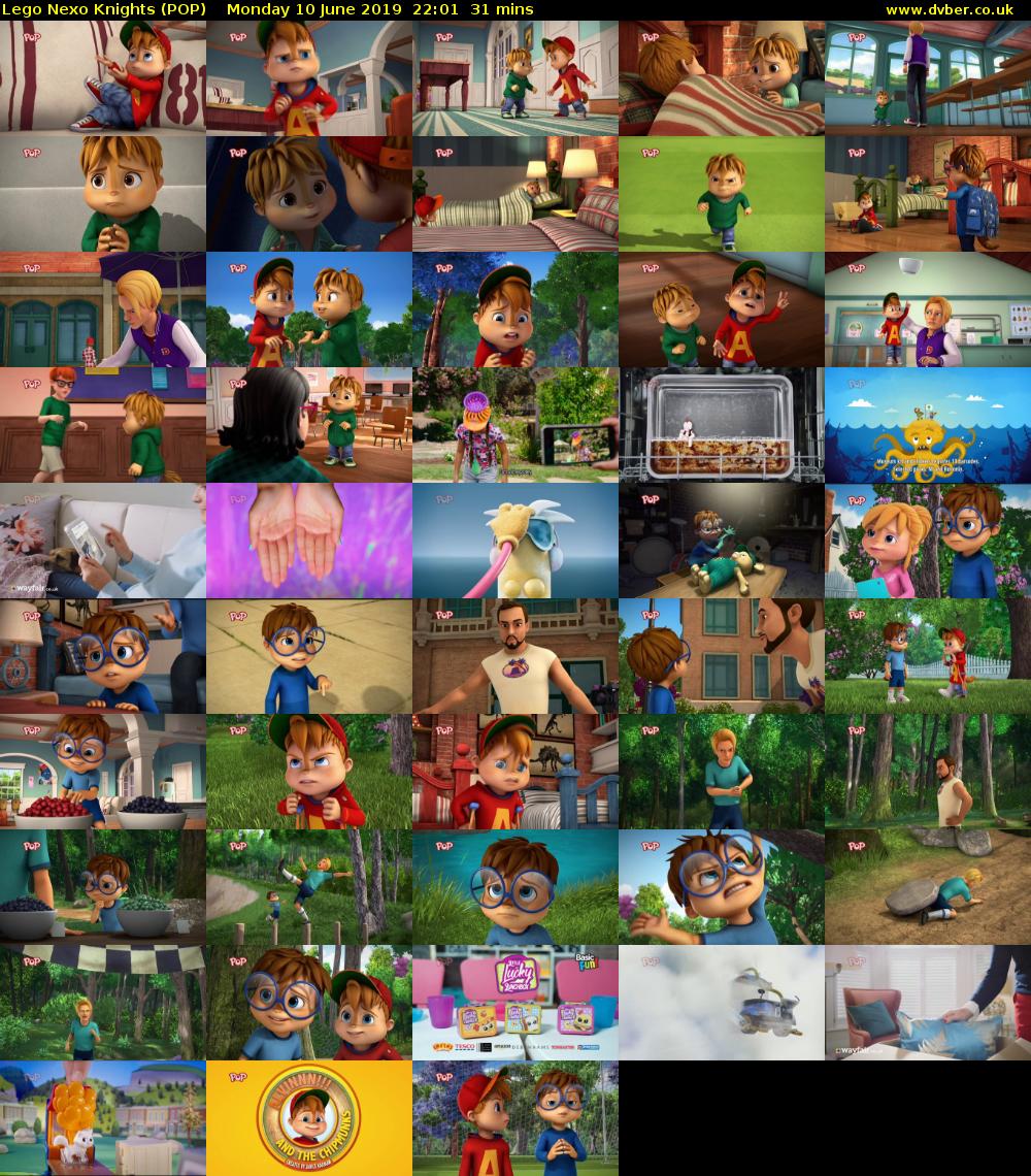 Lego Nexo Knights (POP) Monday 10 June 2019 22:01 - 22:32