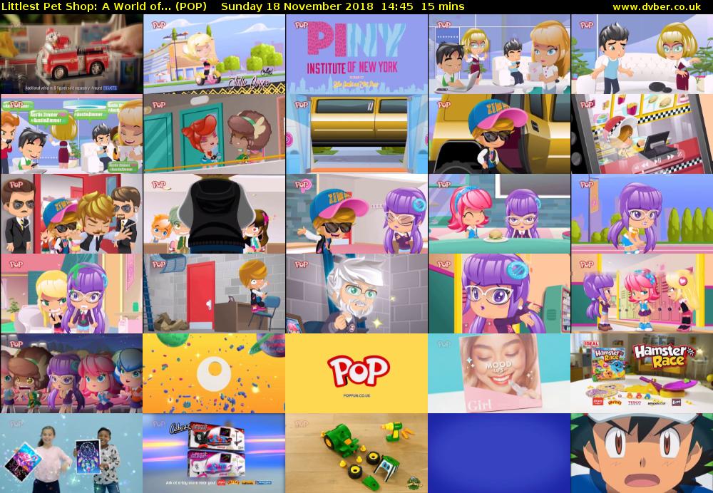 Littlest Pet Shop: A World of... (POP) Sunday 18 November 2018 14:45 - 15:00