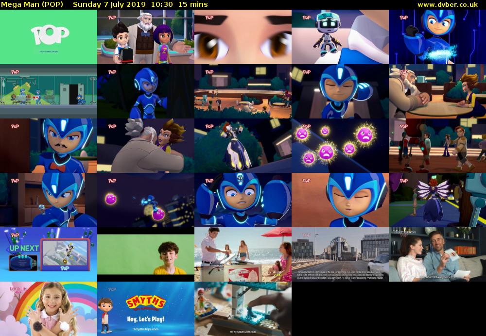 Mega Man (POP) Sunday 7 July 2019 10:30 - 10:45