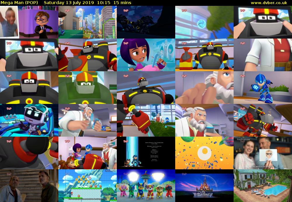 Mega Man (POP) Saturday 13 July 2019 10:15 - 10:30