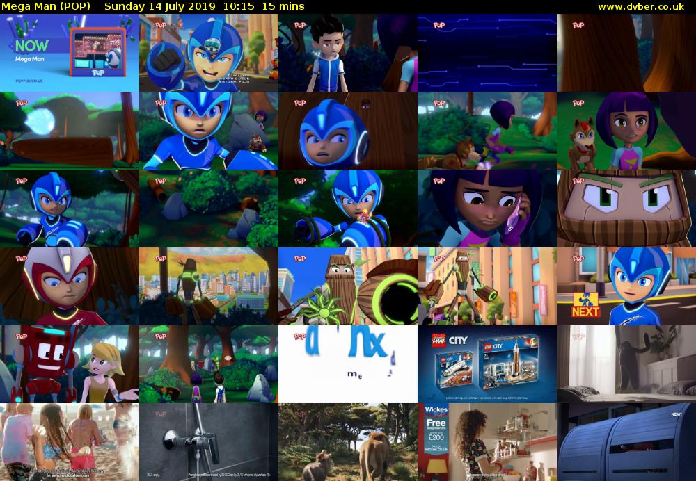 Mega Man (POP) Sunday 14 July 2019 10:15 - 10:30