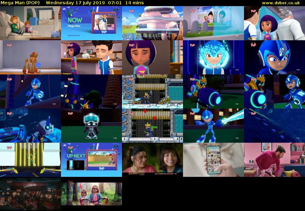 Mega Man (POP) Wednesday 17 July 2019 07:01 - 07:15