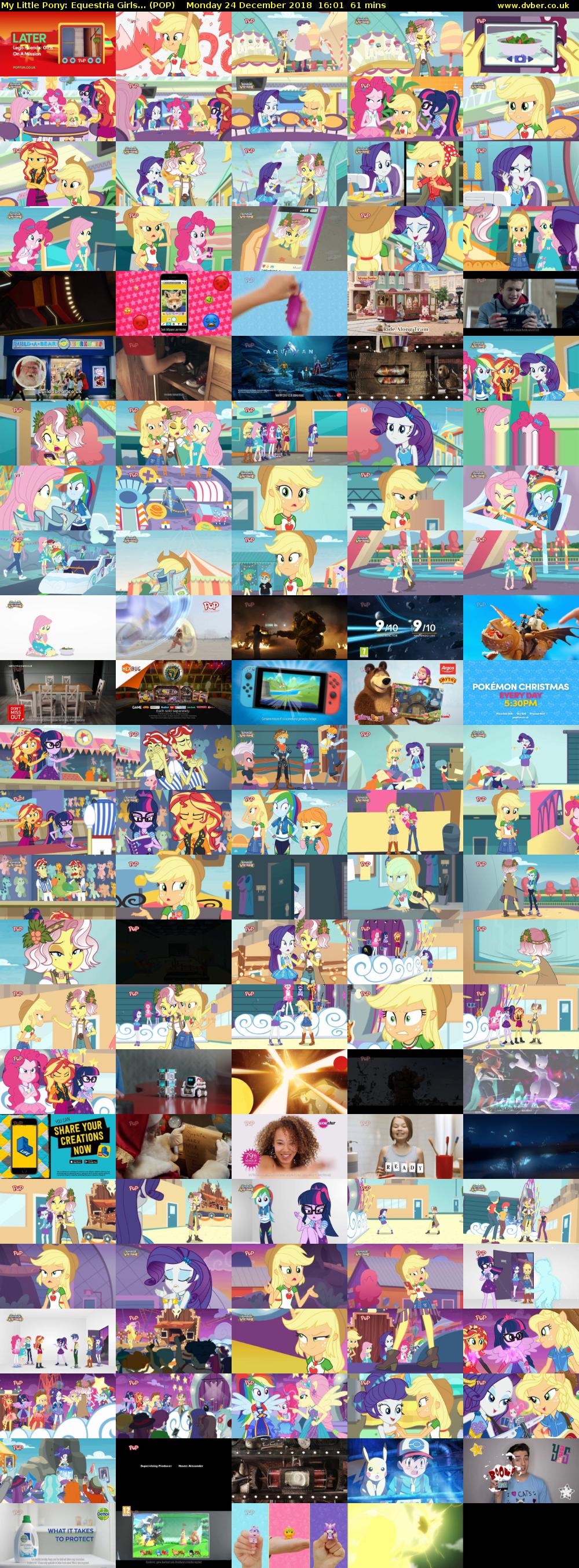 My Little Pony: Equestria Girls... (POP) Monday 24 December 2018 16:01 - 17:02