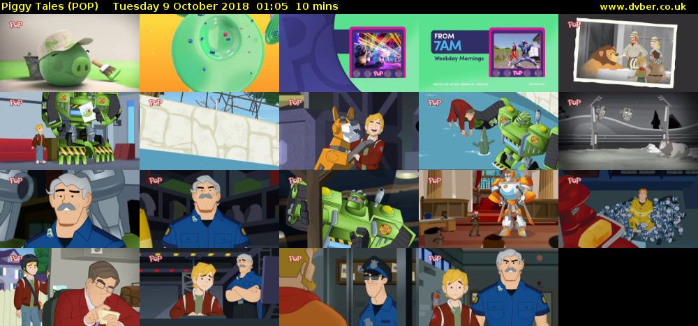 Piggy Tales (POP) Tuesday 9 October 2018 01:05 - 01:15