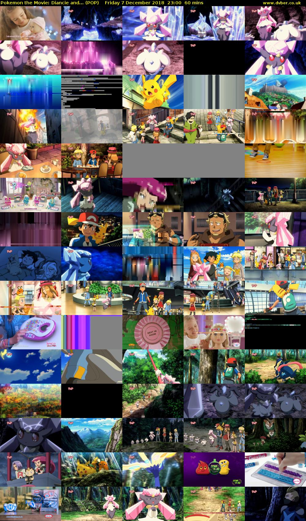 Pokemon the Movie: Diancie and... (POP) Friday 7 December 2018 23:00 - 00:00