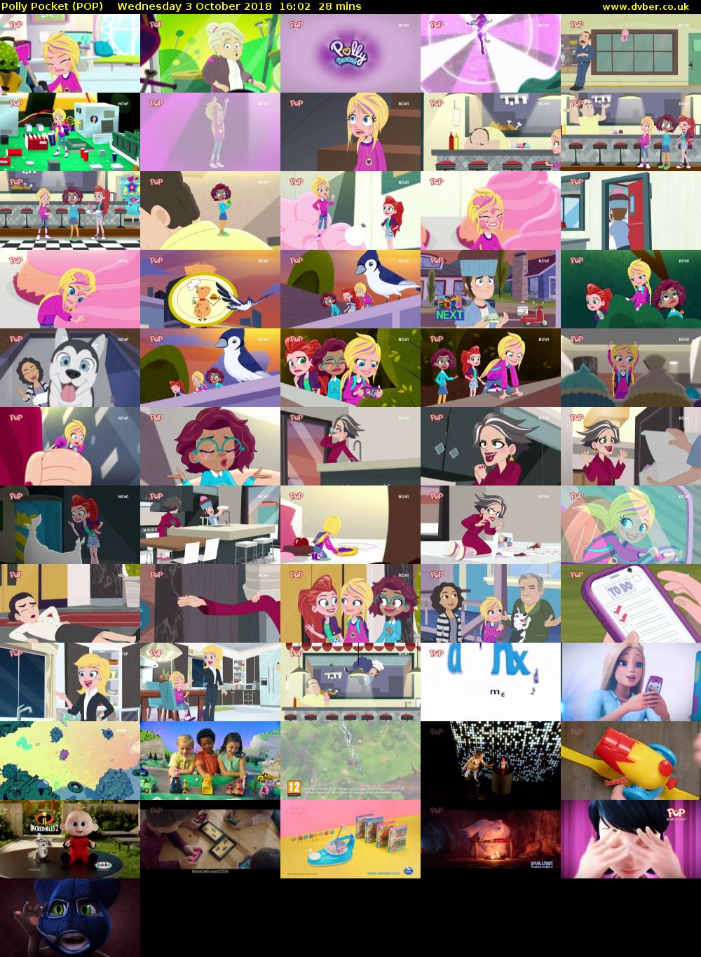 Polly Pocket (POP) Wednesday 3 October 2018 16:02 - 16:30