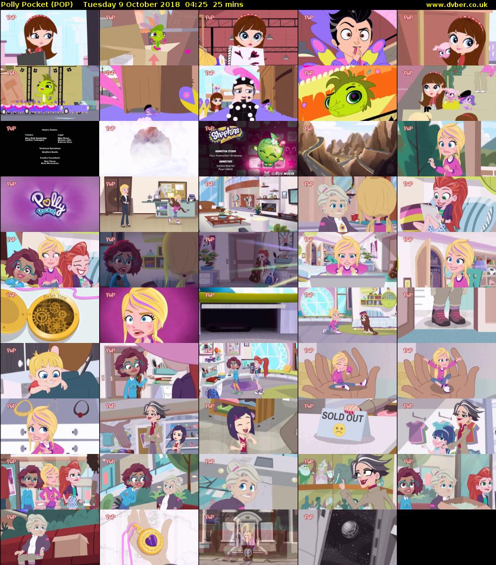 Polly Pocket (POP) Tuesday 9 October 2018 04:25 - 04:50