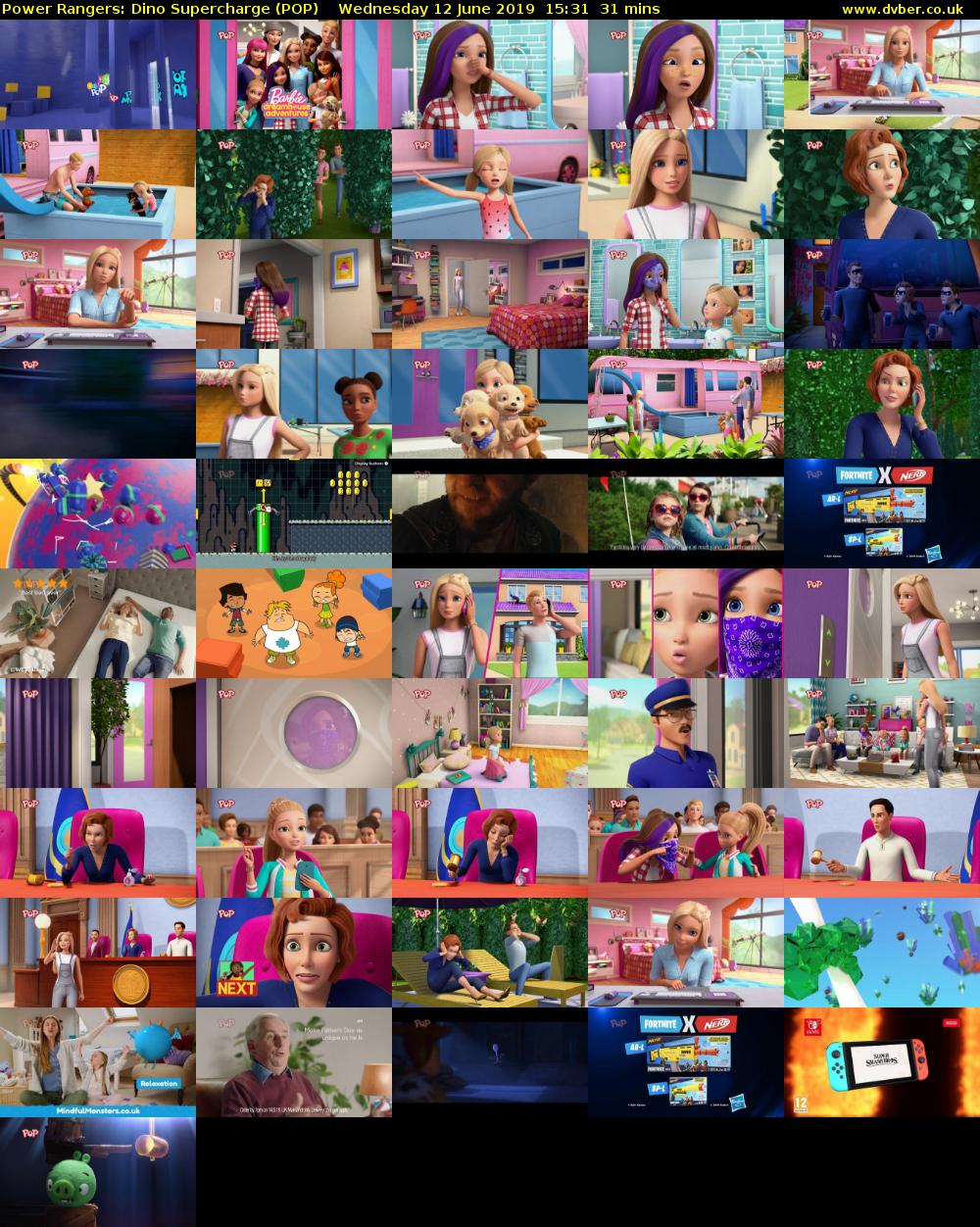 Power Rangers: Dino Supercharge (POP) Wednesday 12 June 2019 15:31 - 16:02
