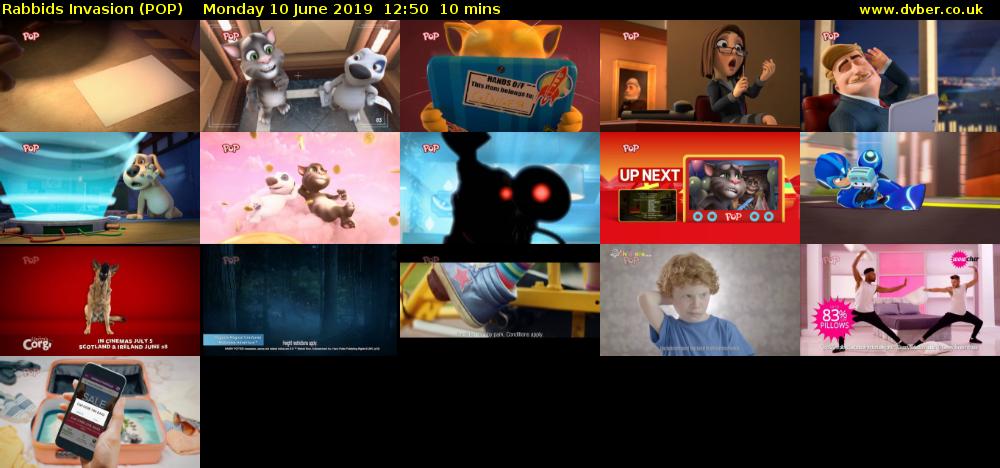 Rabbids Invasion (POP) Monday 10 June 2019 12:50 - 13:00