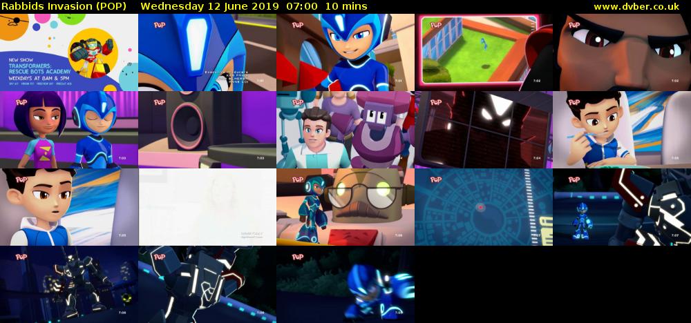 Rabbids Invasion (POP) Wednesday 12 June 2019 07:00 - 07:10