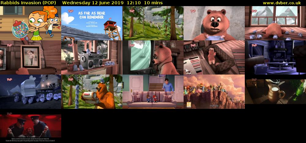 Rabbids Invasion (POP) Wednesday 12 June 2019 12:10 - 12:20